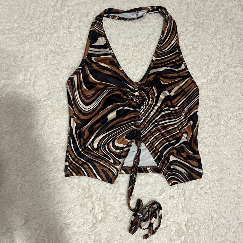 Halter neck top